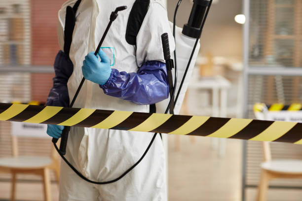 Professional Biohazard Cleanup technician working in Washington, GA